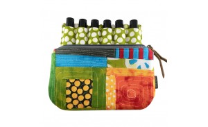Colorful Pattern Essential Oil Carry Bags And Cases Young Living for 6pcs bottles
